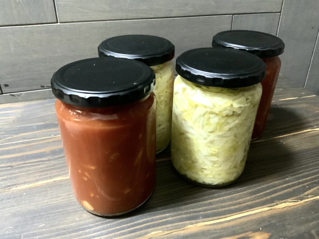 瓶詰め ザワークラウトと酸湯系スープの素